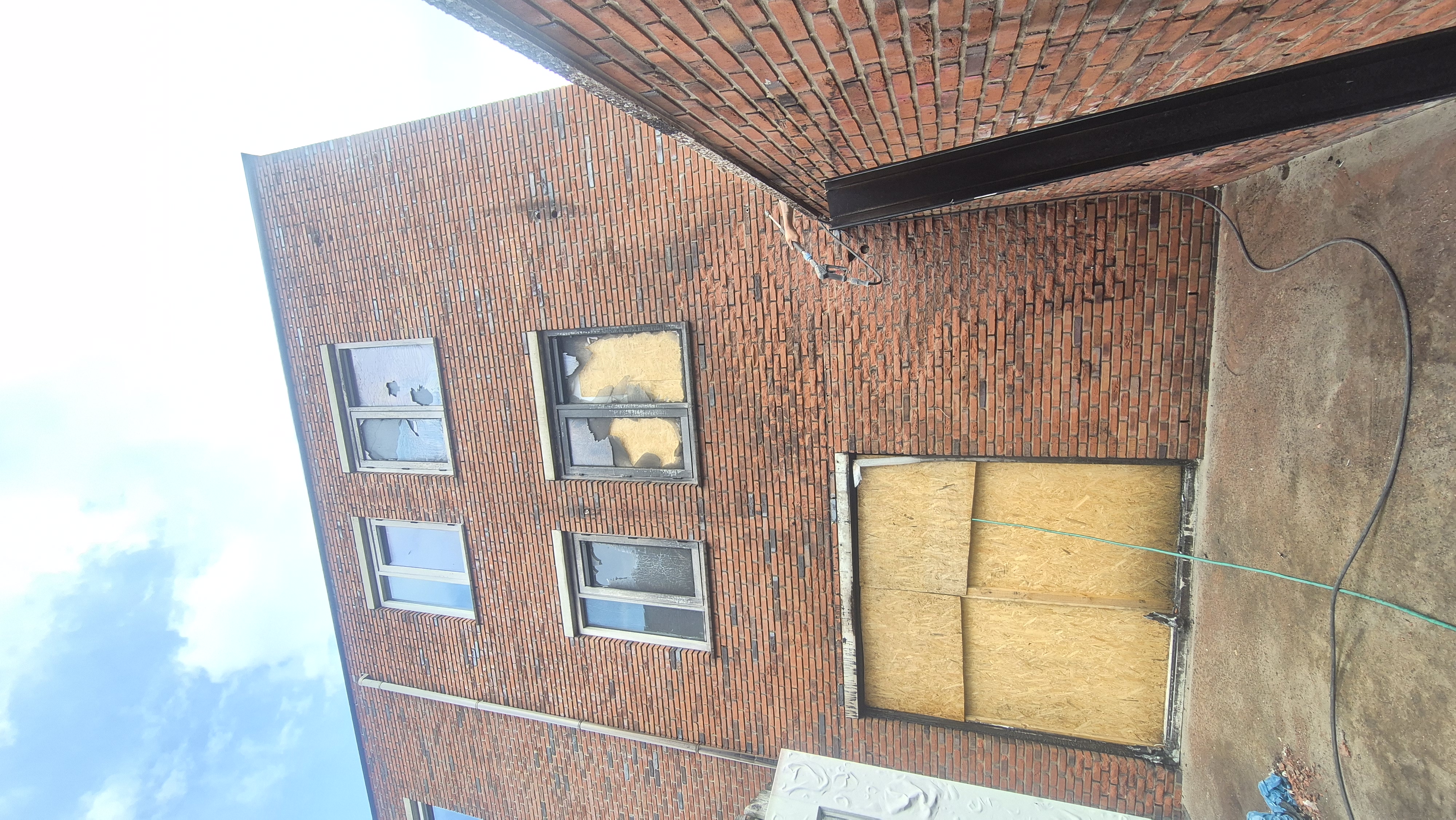 Na roet en brand verwijdering